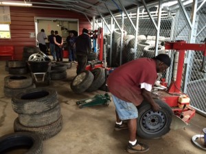 repairing of used Tires